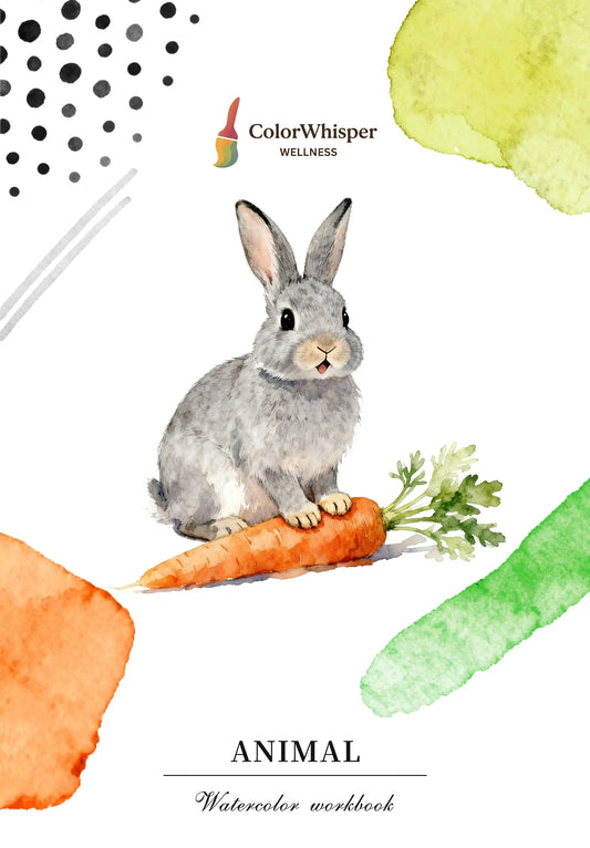 Animals Watercolor Book (Book Only) ColorWhisper Wellness