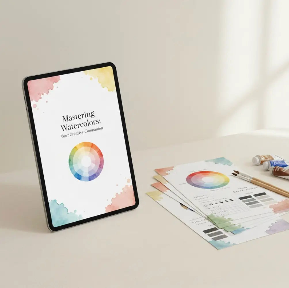 ColorWhisper - Watercolor Color & Brush Guide (PDF) ColorWhisper Wellness