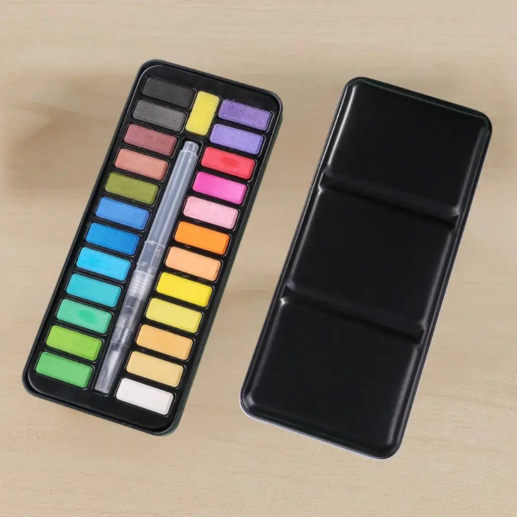 Set of 24 Colors + Brush ColorWhisper Wellness