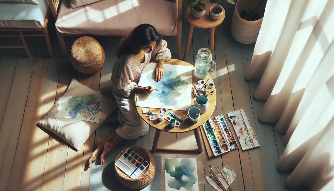 Beginner Watercolor: Your Journey to Mindful Relaxation