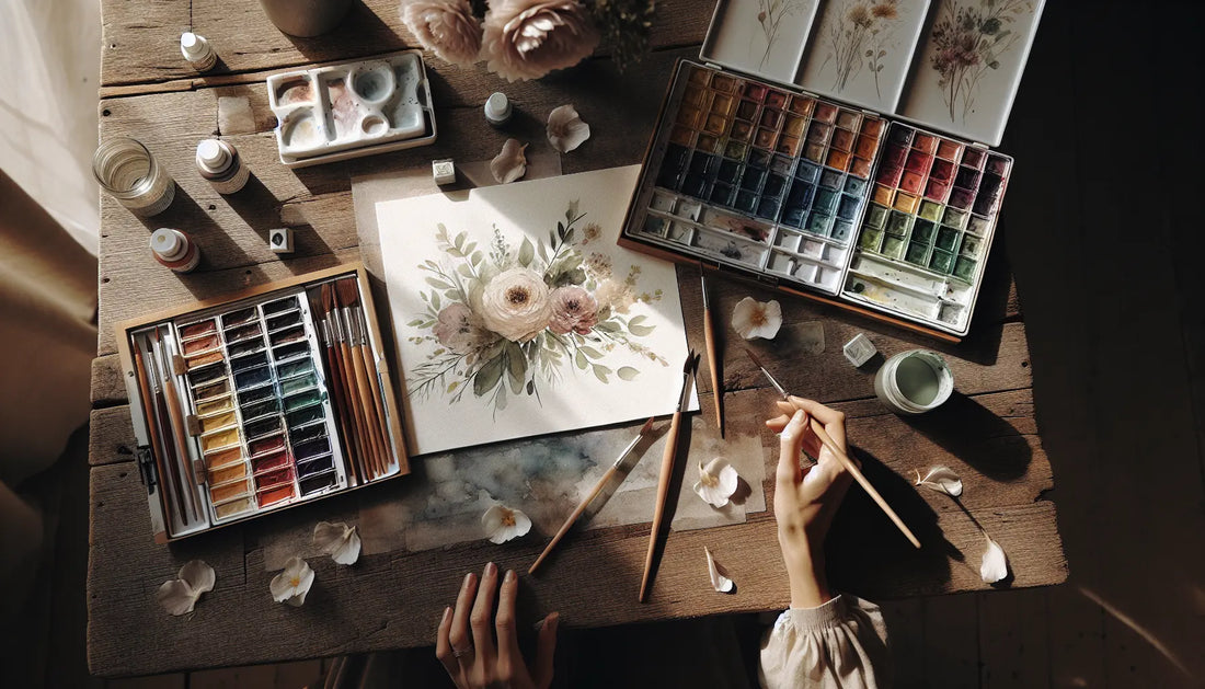Beginner's Guide: Find Calm Through Watercolor Painting