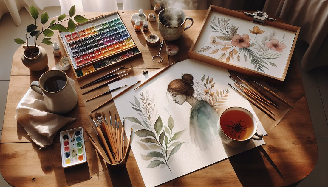 Discover Mindfulness Through Watercolor Painting