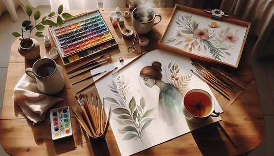 Discover Mindfulness Through Watercolor Painting