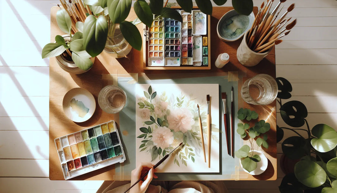 Finding Calm Through Art: Beginner Watercolor Tips ColorWhisper Wellness