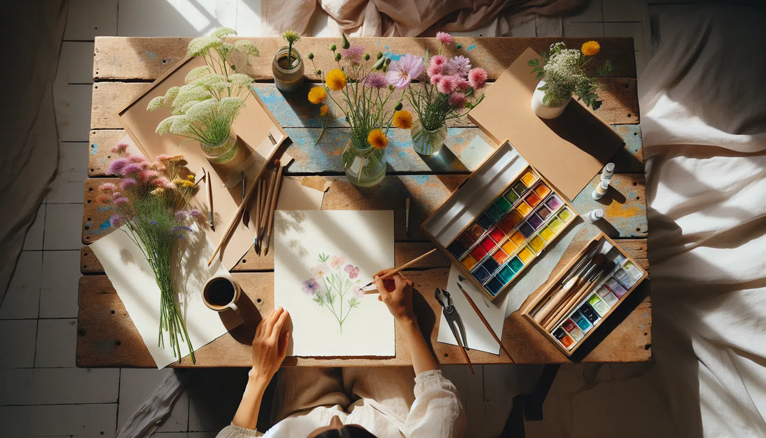 Finding Calm Through Watercolor: Stress Relief for Mindful Living ColorWhisper Wellness