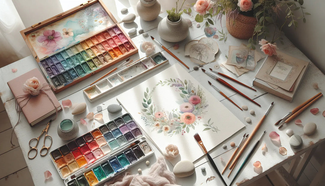 Finding Calm: Watercolor Techniques for Absolute Beginners