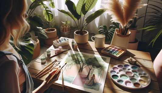 Finding Calm: Watercolor as a Path to Relaxation
