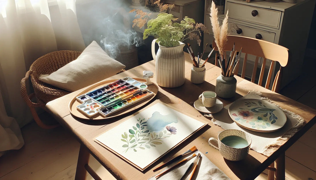 Finding Relaxation Through Beginner Watercolor Painting