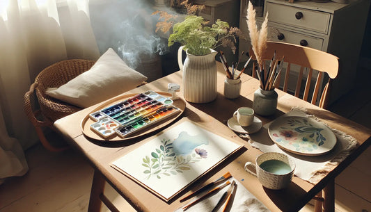 Finding Relaxation Through Beginner Watercolor Painting