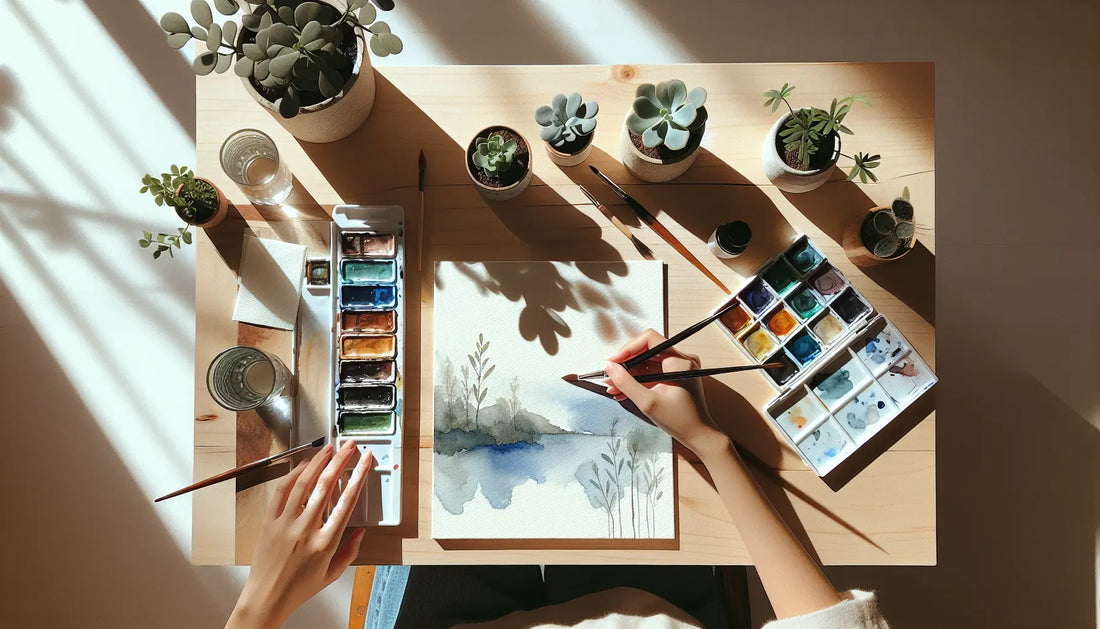 How Watercolor Painting Can Lower Stress in Minutes
