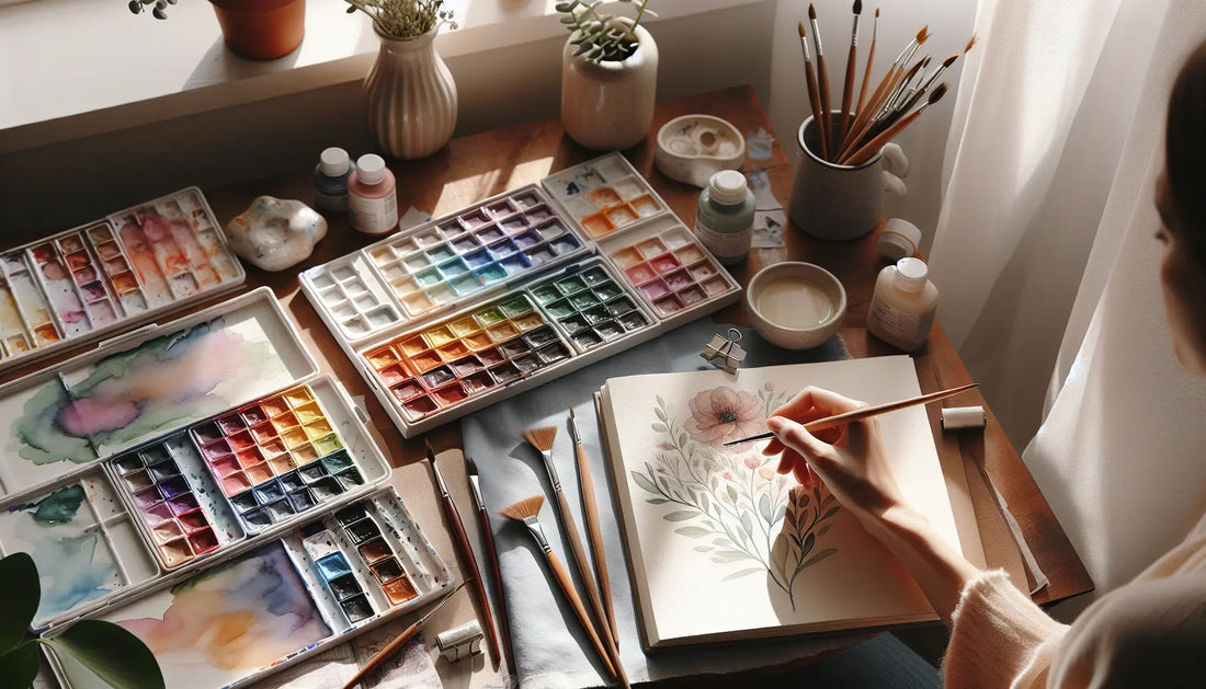Mindfulness Through Art: The Calming Power of Watercolor ColorWhisper Wellness