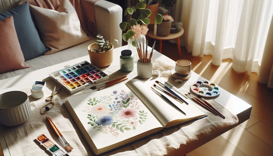 Mindfulness Through Watercolor: A Beginner's Guide
