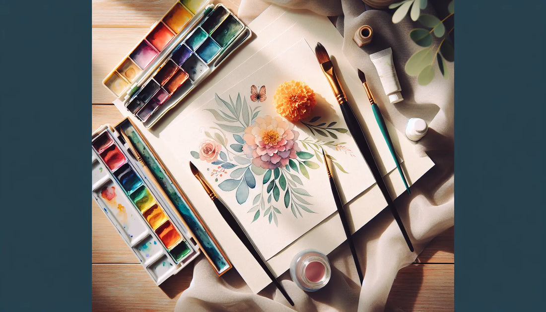 Mindfulness Through Watercolor: A Pathway to Stress Relief