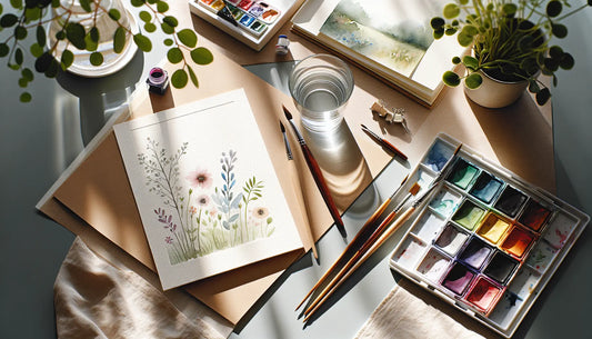 Stress Relief Through Art: Watercolor Painting for Beginners