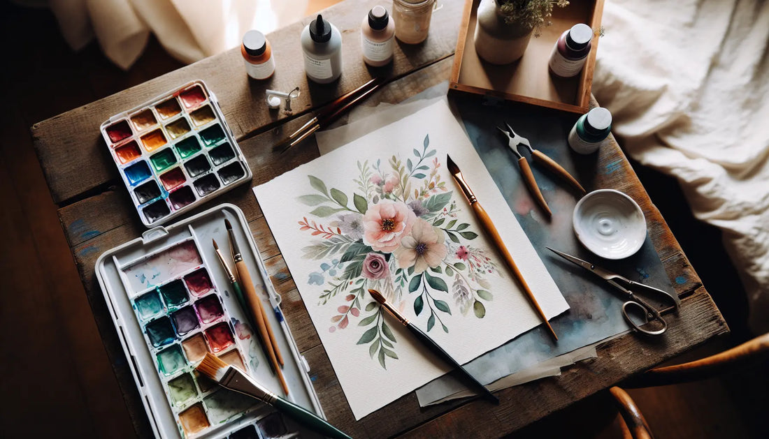 Stress Relief Through Creative Watercolor Techniques