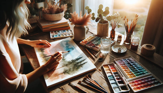 Stress Relief Through Watercolor Art: A Beginner's Guide