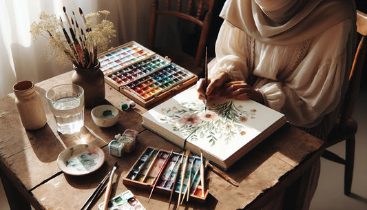 Unlock Calm: Beginner Watercolor for Stress Relief