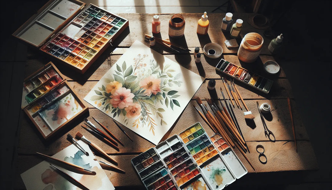 Unlocking Calm: Watercolor Techniques for Mindful Relaxation ColorWhisper Wellness
