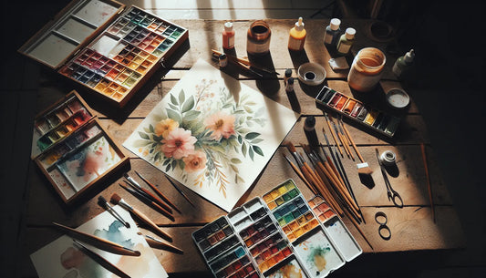 Unlocking Calm: Watercolor Techniques for Mindful Relaxation ColorWhisper Wellness