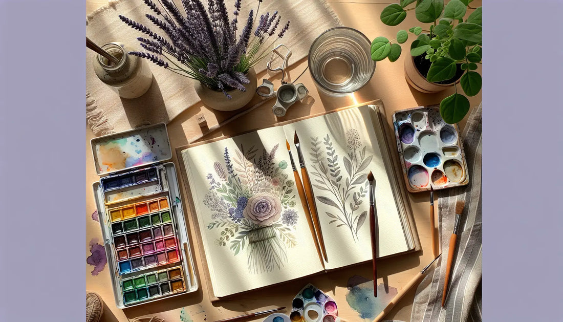 Watercolor Techniques for Mindfulness and Calm