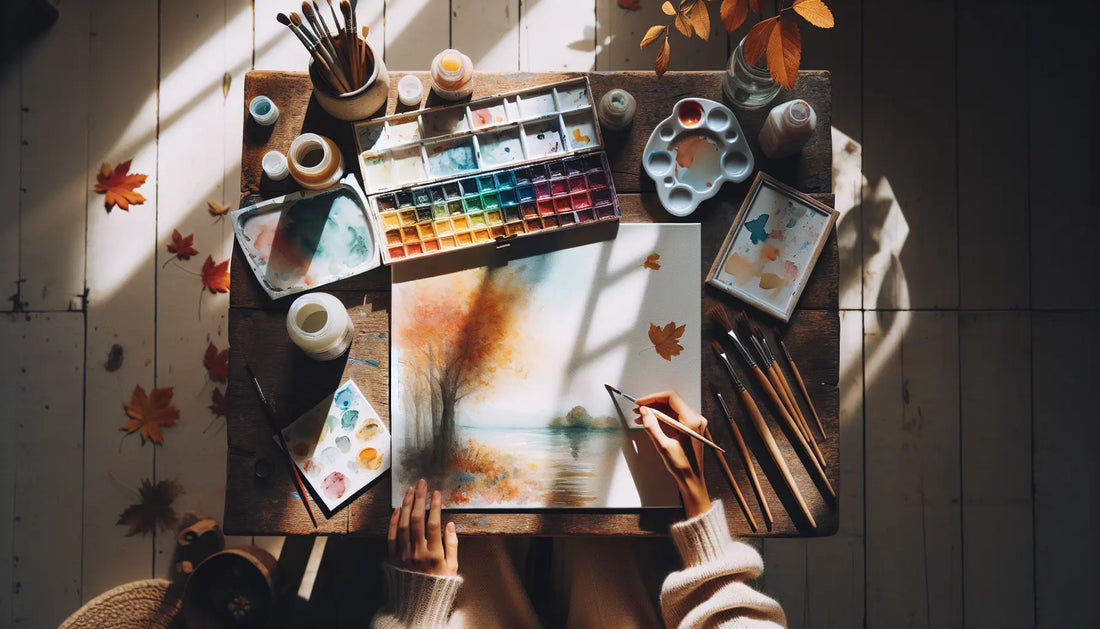 Unlocking Serenity: Watercolor Tips for Beginners ColorWhisper Wellness