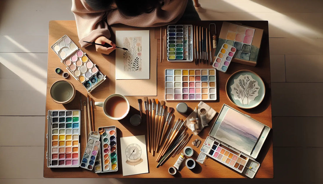 Mindful Painting: A Creative Escape for Stress Relief ColorWhisper Wellness