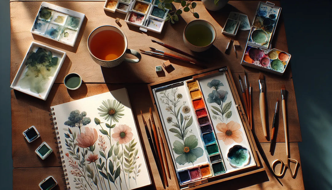 Finding Calm Through Watercolor: Beginner Tips for Relaxation ColorWhisper Wellness