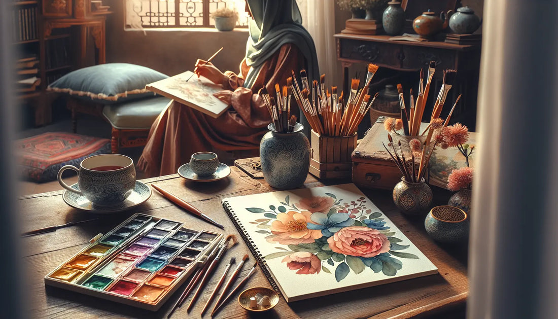 Mindfulness Through Art: Watercolor Techniques for Beginners ColorWhisper Wellness