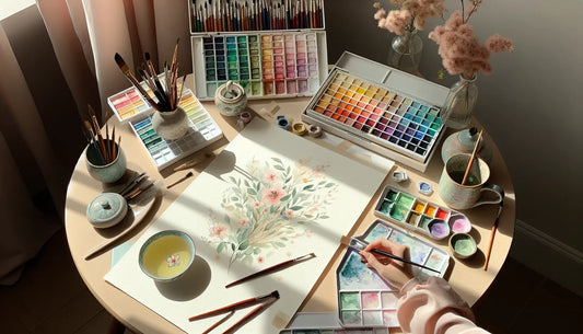 Mindfulness Through Watercolor: A Journey to Relaxation ColorWhisper Wellness