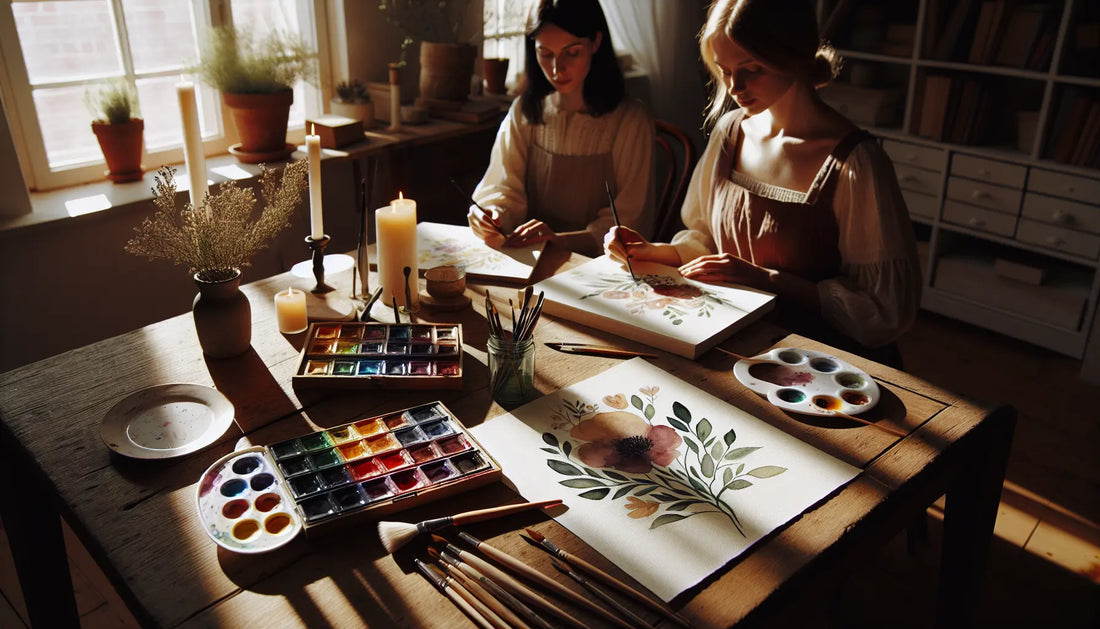 Stress Relief Through Watercolor: A Beginner's Guide to Calm ColorWhisper Wellness