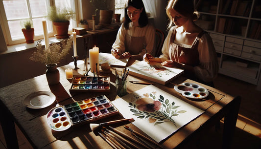 Stress Relief Through Watercolor: A Beginner's Guide to Calm ColorWhisper Wellness