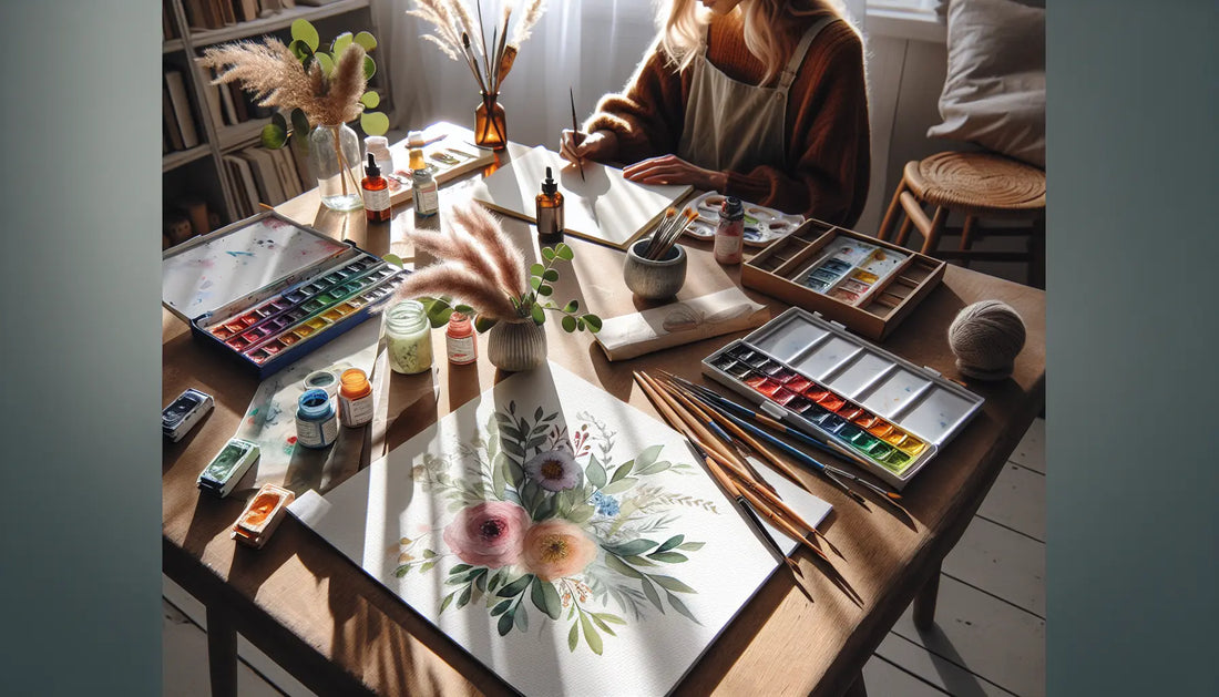 Exploring Stress Relief Through Beginner Watercolor Techniques ColorWhisper Wellness