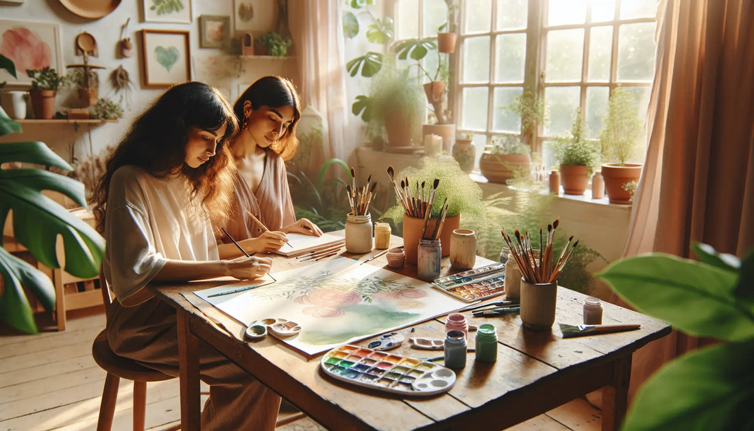 Watercolor as Meditation: A Beginner's Path to Calm ColorWhisper Wellness
