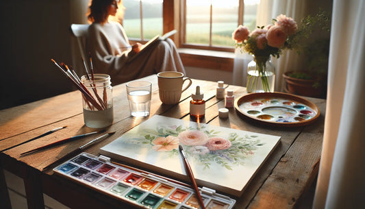Stress Relief Through Watercolor: A Beginner's Guide ColorWhisper Wellness