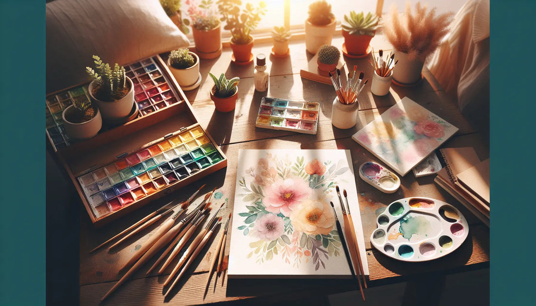 Mindfulness Through Art: Watercolor Techniques for Beginners ColorWhisper Wellness