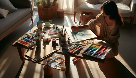 Mindful Art: Painting Techniques for Stress Relief ColorWhisper Wellness