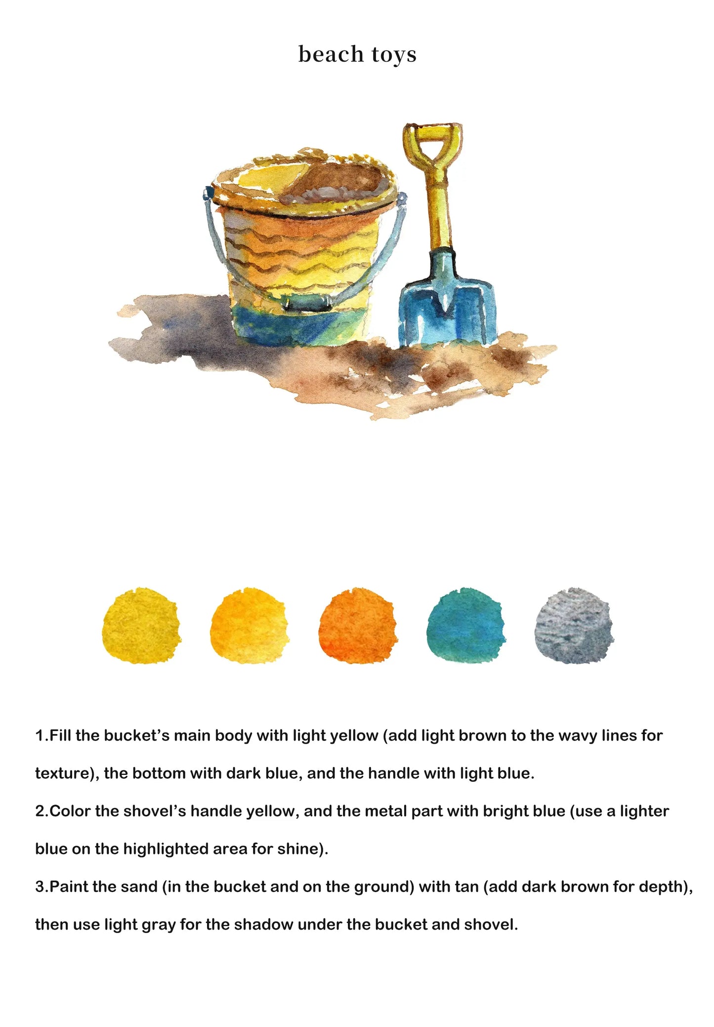 Seaside Watercolor Book (Book Only) ColorWhisper Wellness
