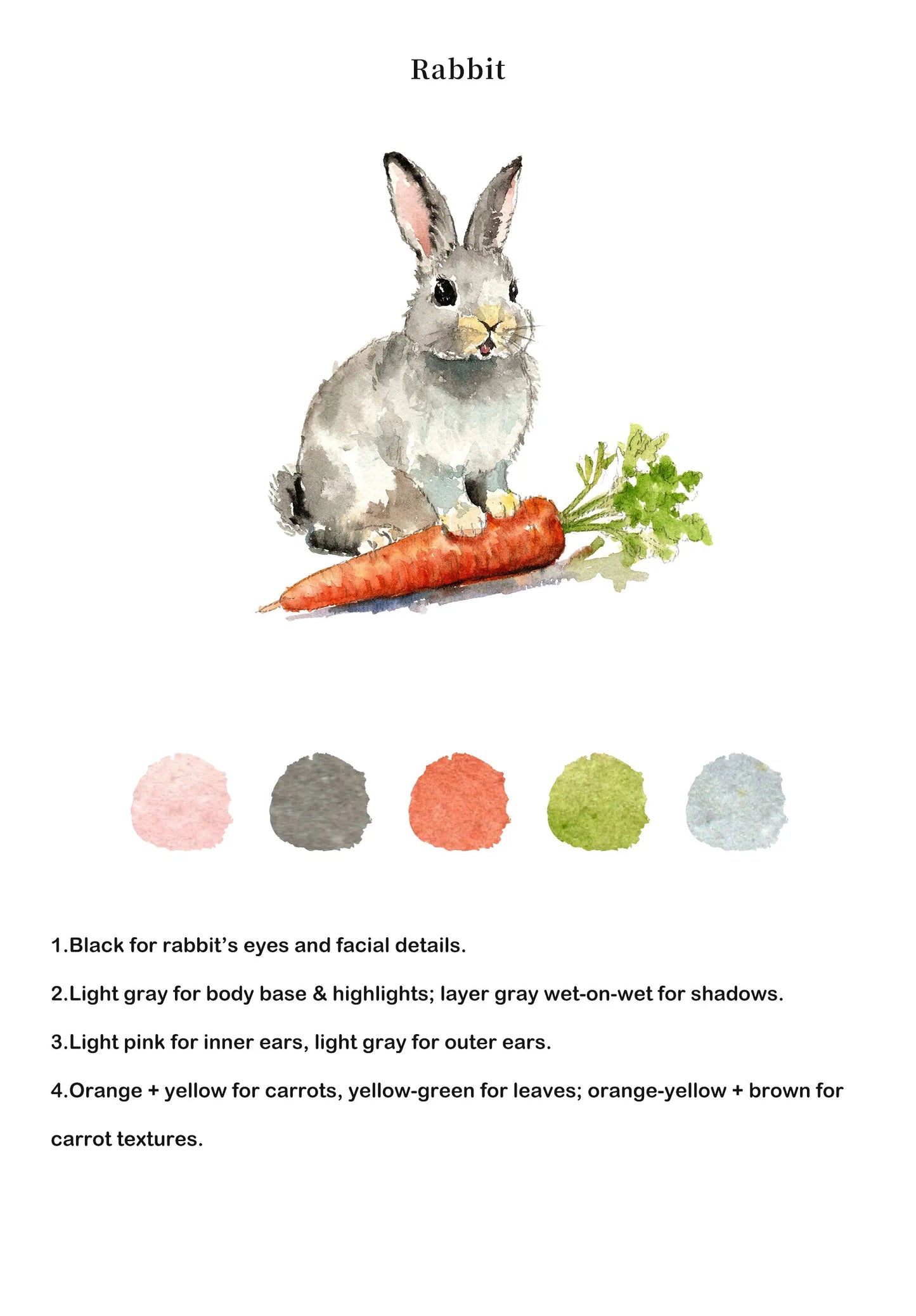 Animals Watercolor Book (Book Only) ColorWhisper Wellness