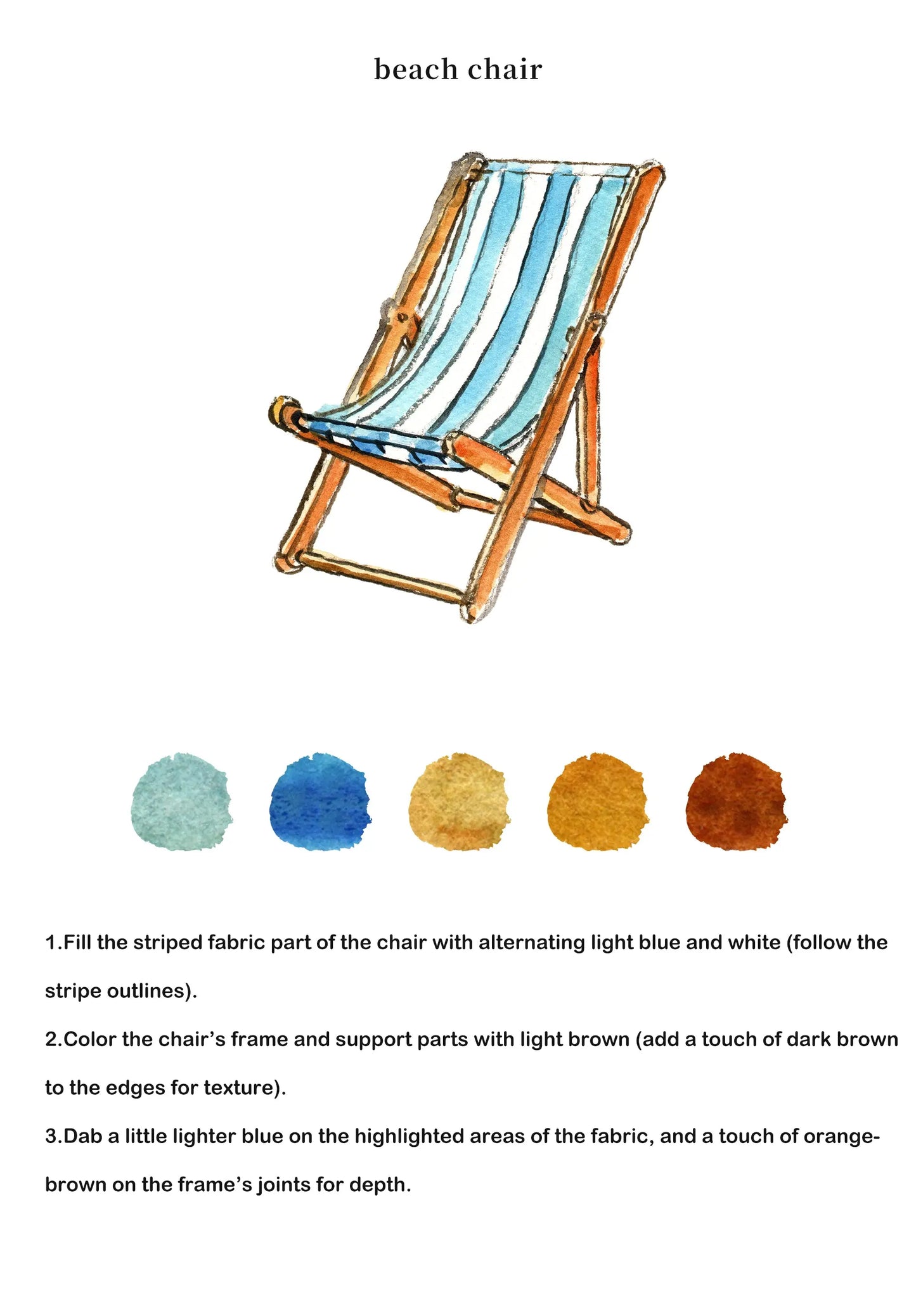 Seaside Watercolor Book (Book Only) ColorWhisper Wellness