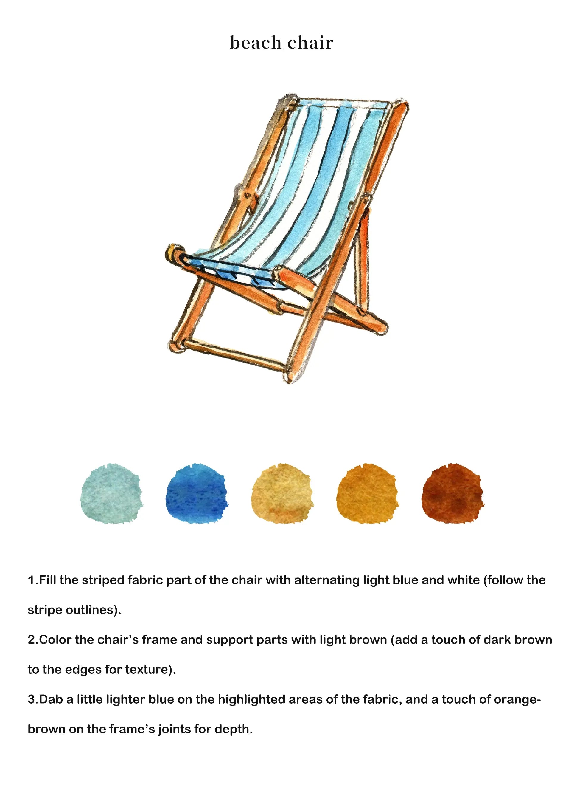 Seaside Watercolor Book (Book Only) ColorWhisper Wellness