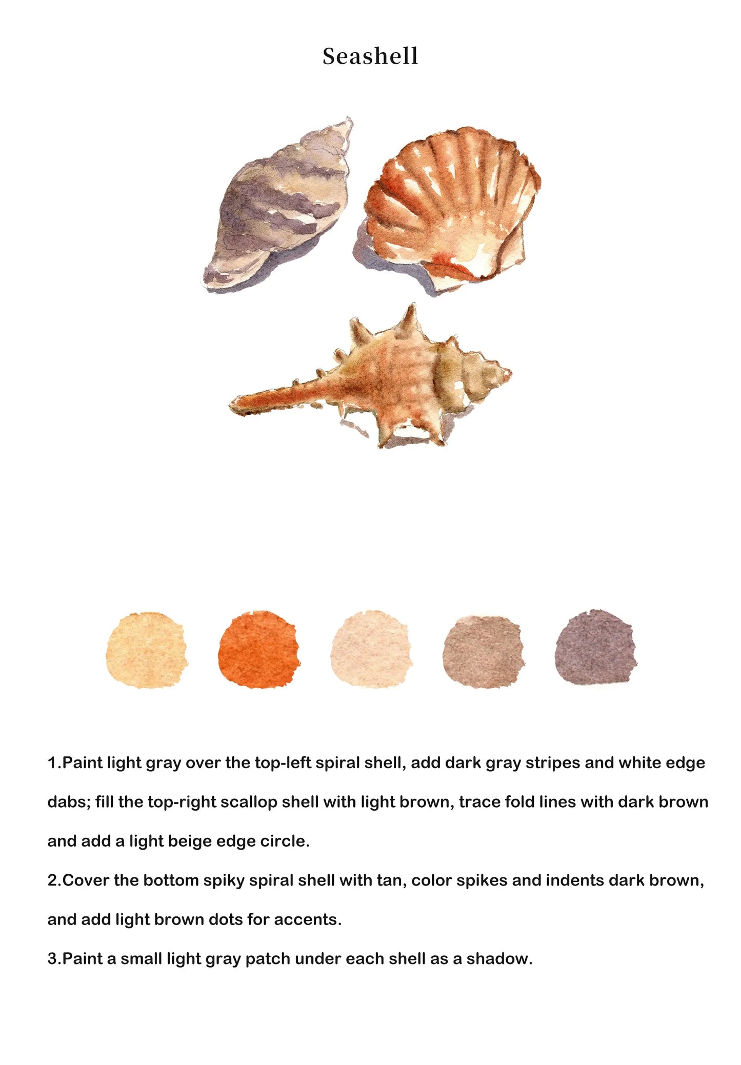 Seaside Watercolor Book (Book Only) ColorWhisper Wellness