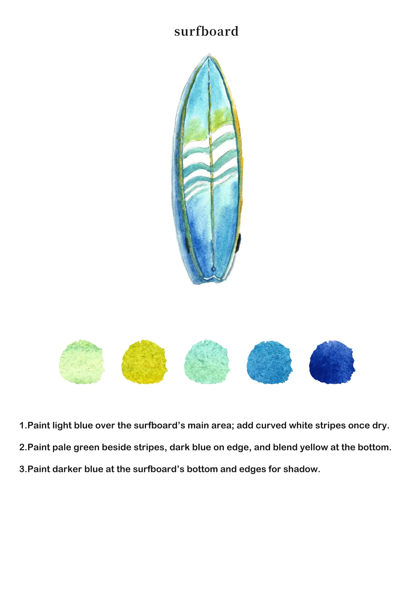 Seaside Watercolor Book (Book Only) ColorWhisper Wellness