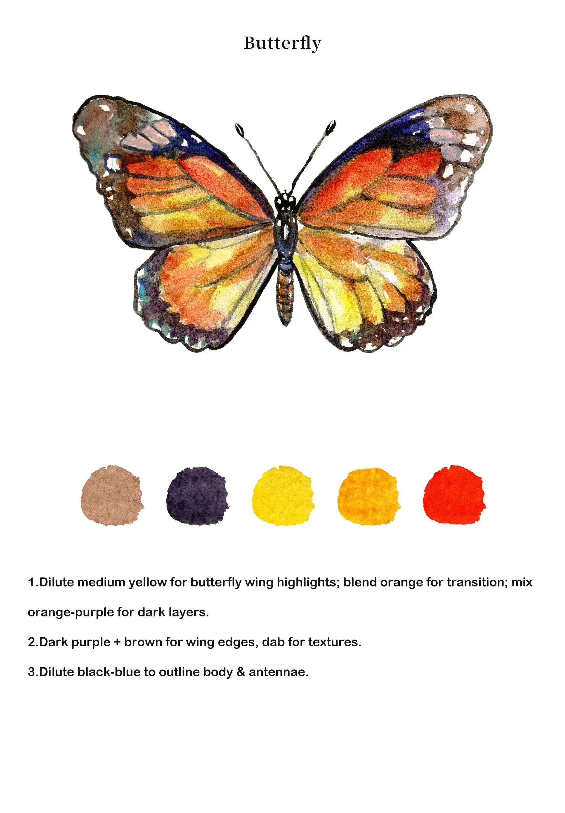 Animals Watercolor Book (Book Only) ColorWhisper Wellness
