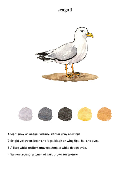 Seaside Watercolor Book (Book Only) ColorWhisper Wellness