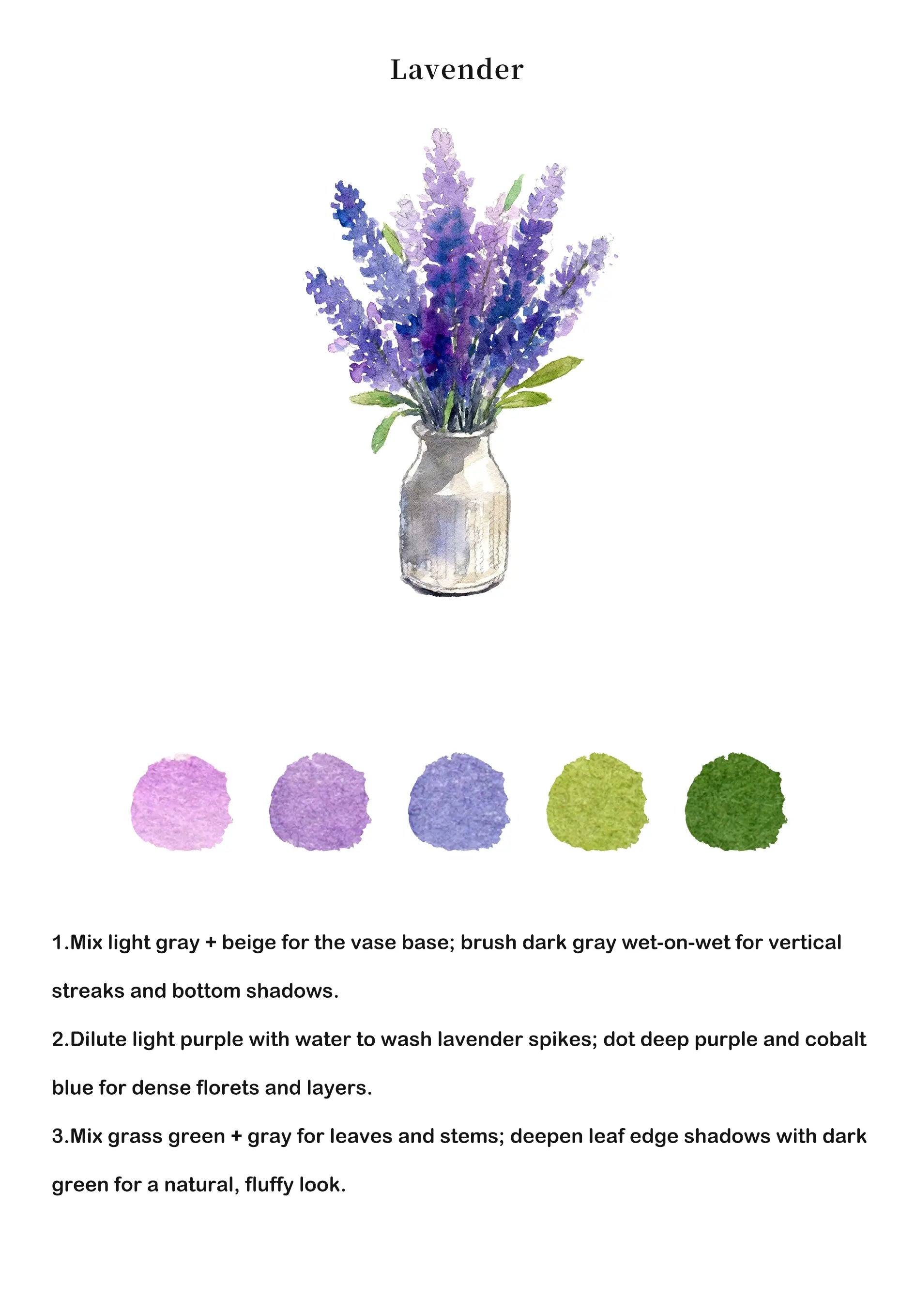 Bouquets Watercolor Book (Book Only) ColorWhisper Wellness