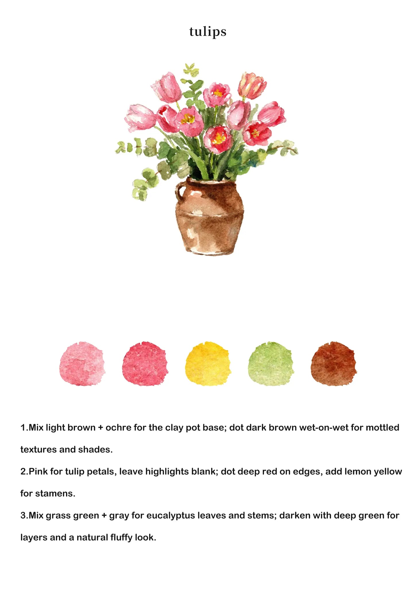 Bouquets Watercolor Book (Book Only) ColorWhisper Wellness
