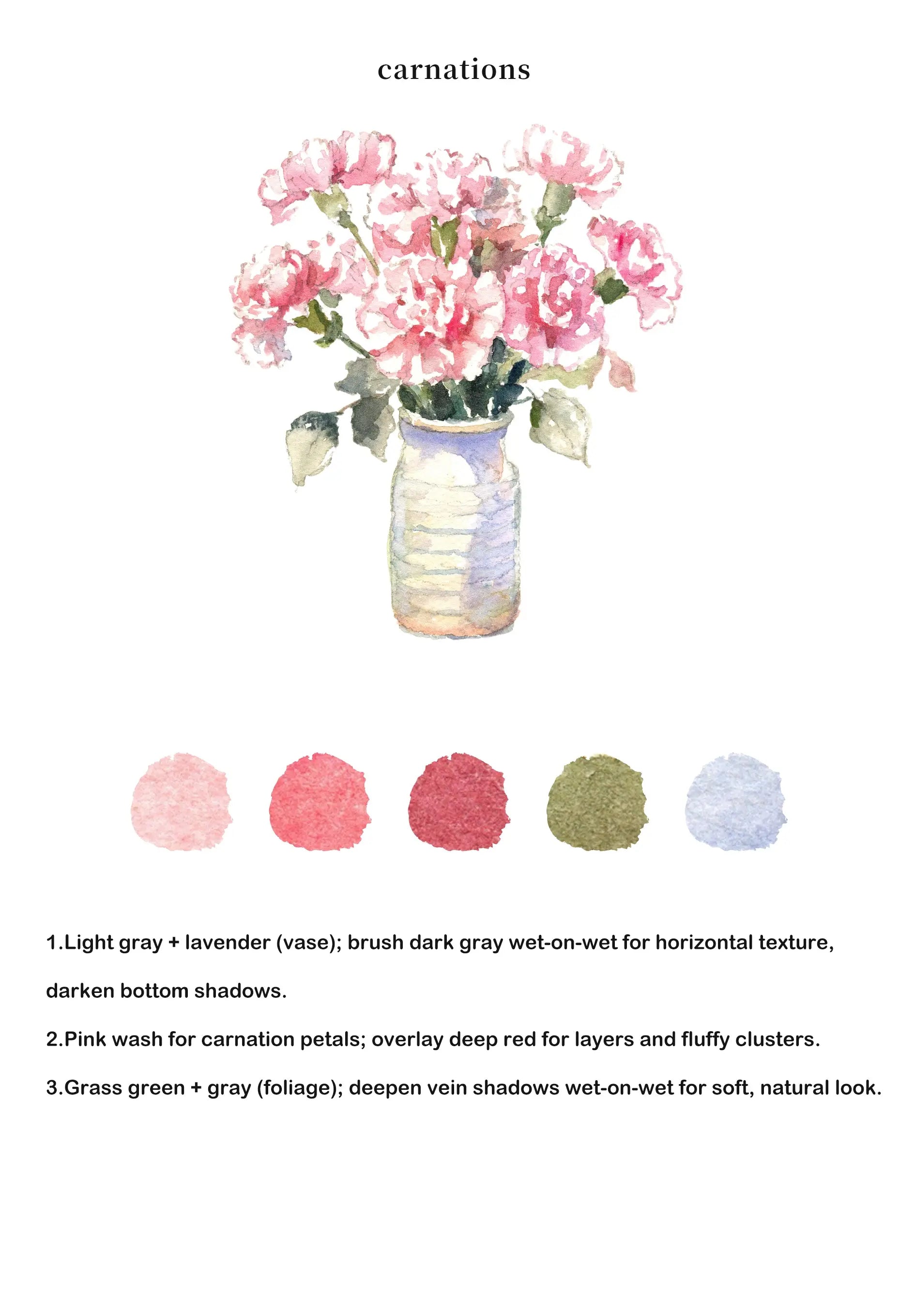 Bouquets Watercolor Book (Book Only) ColorWhisper Wellness