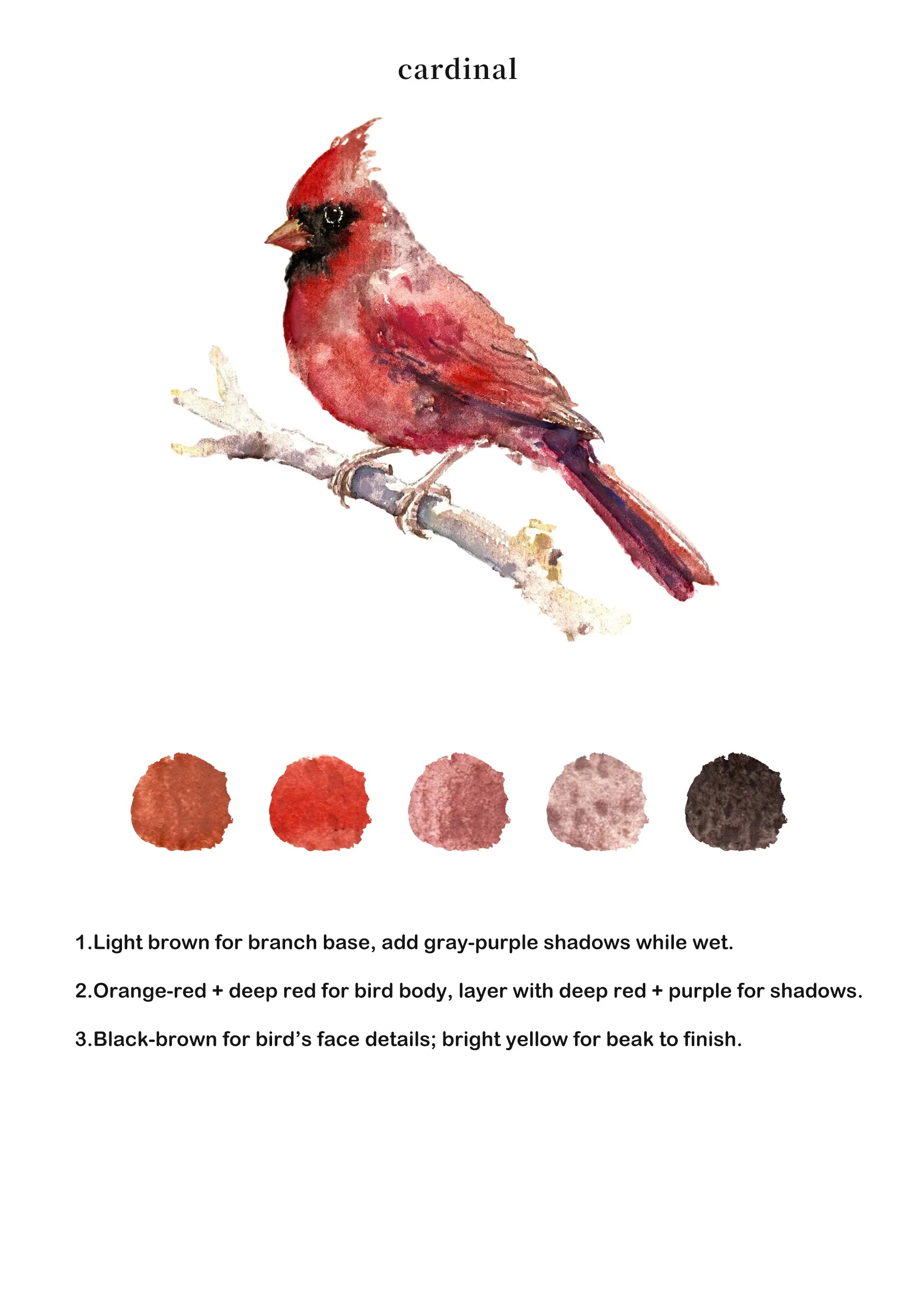Birds Watercolor Book (Book Only) ColorWhisper Wellness