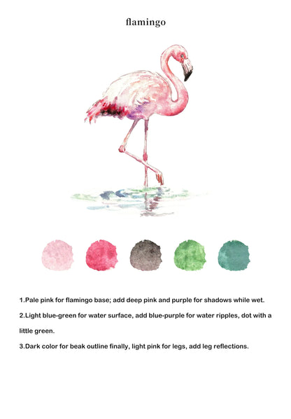 Birds Watercolor Book (Book Only) ColorWhisper Wellness