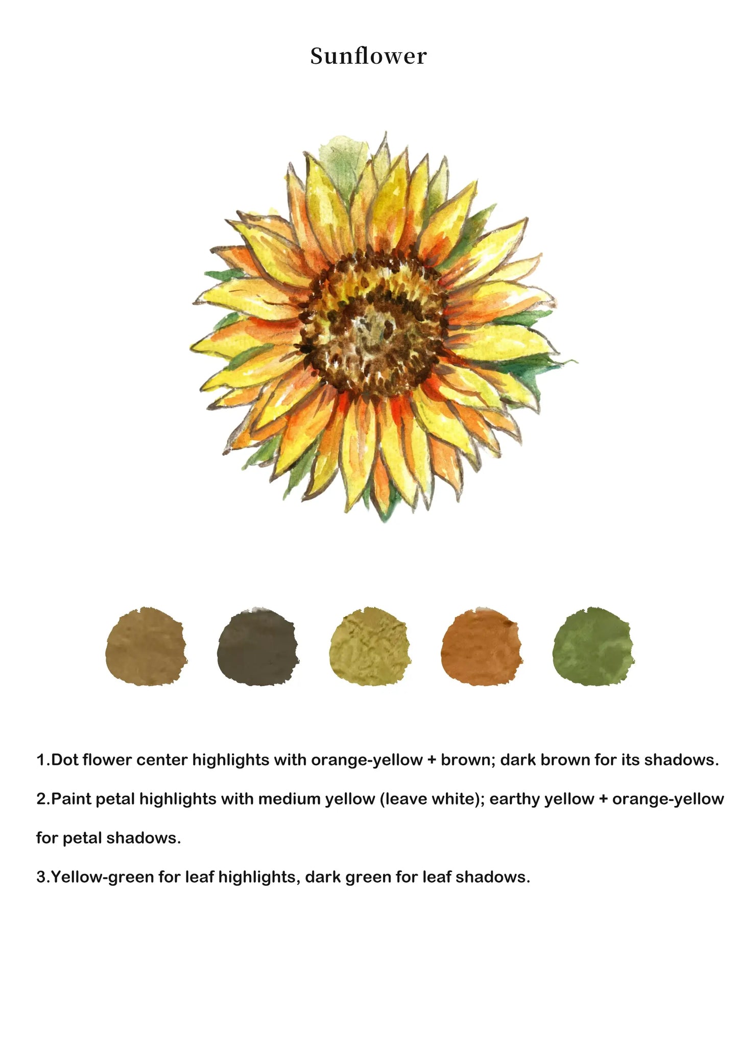 Flowers Watercolor Book (Book Only) ColorWhisper Wellness